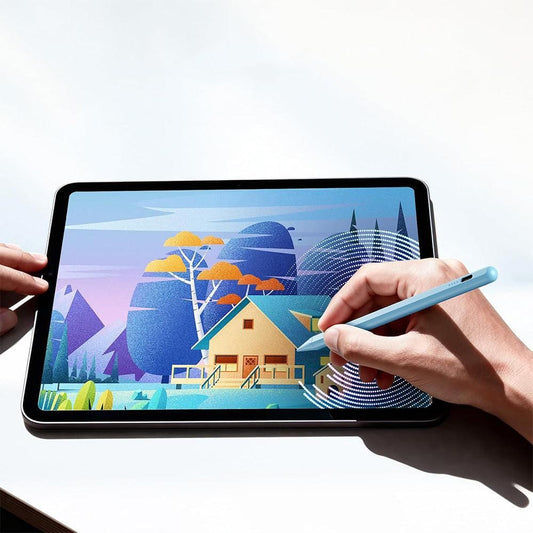 Capacitive Stylus Pen Compatible With iPad and Tablet Touch Screens Blue
