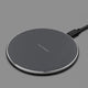 10W Qi Wireless Fast Charger with 1m USB Charging Cable for Smartphones - Black