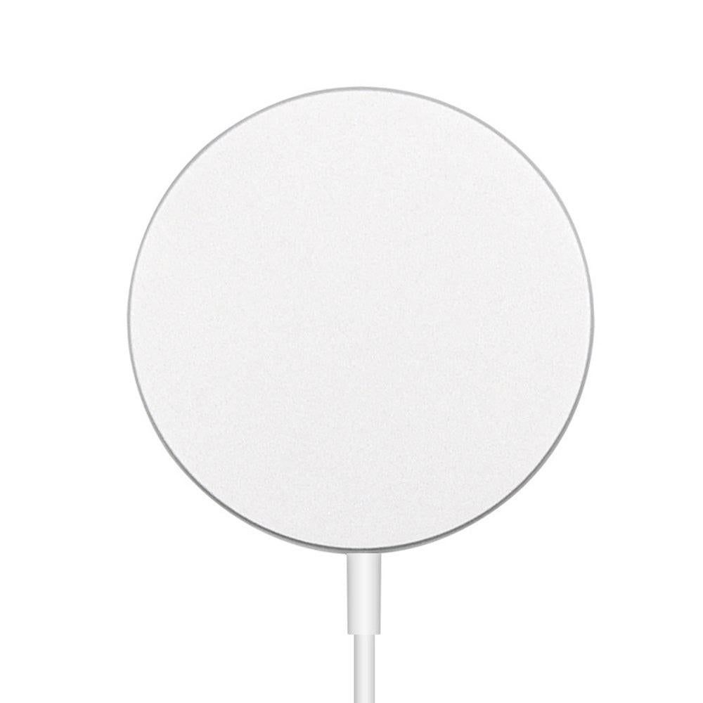 15W Fast Charger for iPhone 16 15 14 13 12 Series Wireless Charger for Wireless Charging Smart Phones White