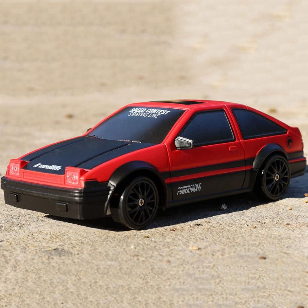 1/24 2.4GHz RC Drift Car 4WD High Speed Remote Control Racing Vehicle Red for 3 year old+