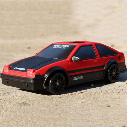 1/24 2.4GHz RC Drift Car 4WD High Speed Remote Control Racing Vehicle Red for 3 year old+