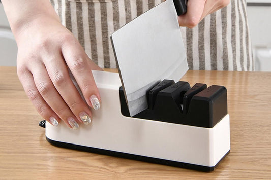 USB Charging Electric Knife Sharpener Professional 4 Stage Chef Knife Sharpening Tool