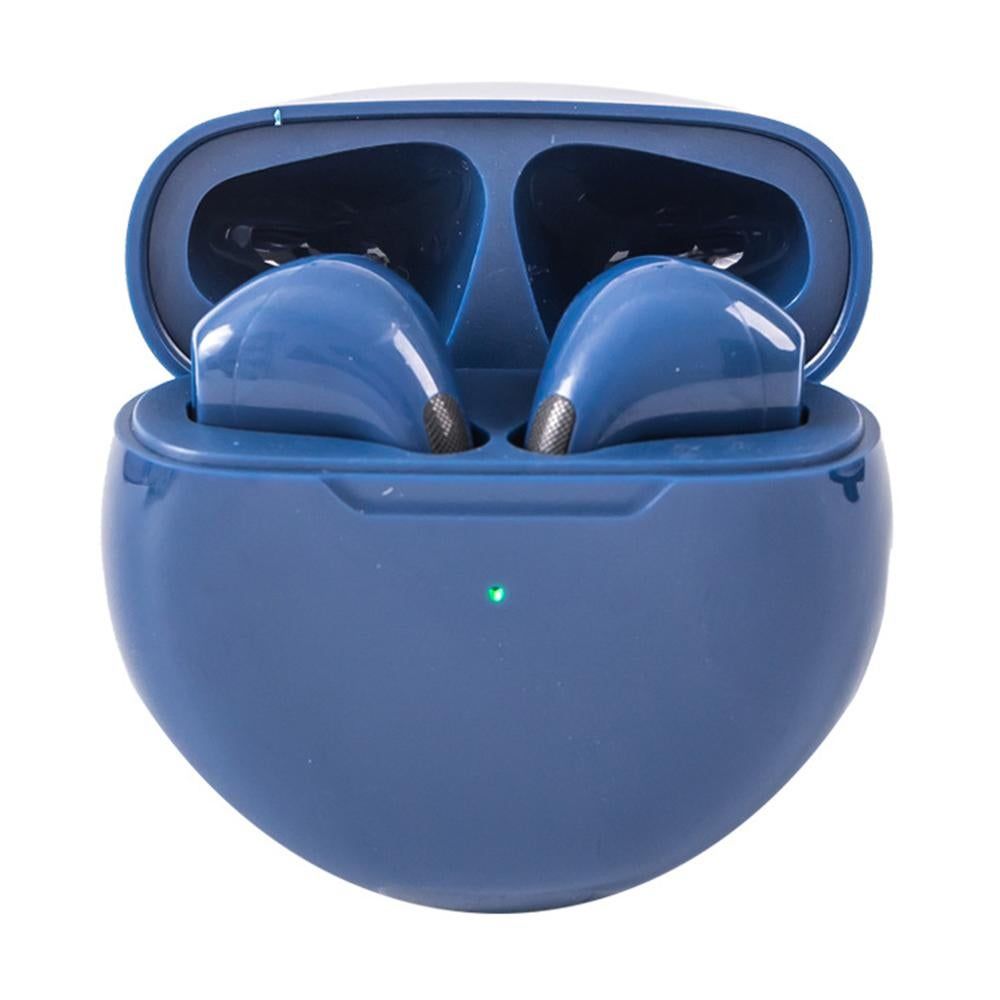 Bluetooth Headphones Wireless Earbuds Bluetooth Headphones Smartphone Compatible Wireless Earbuds with Charging Case for TV Smart Phone Computer Laptop Sports -Navy Blue