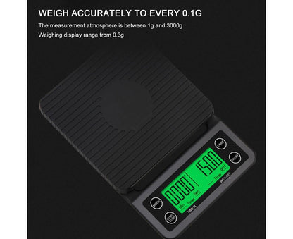 Electric Kitchen Scale - Coffee Scale - Mini Platform