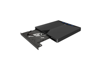External CD/DVD Drive USB 3.0 Ultra-Slim Portable Burner Writer Compatible with Mac Os Windows 11 10 7