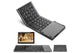 Foldable Bluetooth Keyboard with Touchpad Full-Size Travel Keyboards for Windows iOS Android-USB-B Interface
