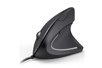 Optical Vertical Mouse 800 1200 1600 DPI 6 Key Gaming USB Wired Mouse