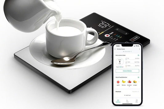 Kitchen Scale with Bluetooth App Nutrition Tracker High Precision Food Scale