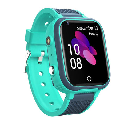 4G Kids Smart Watch with GPS Tracker Water-resistant Kids Cell Phone Watch -Green