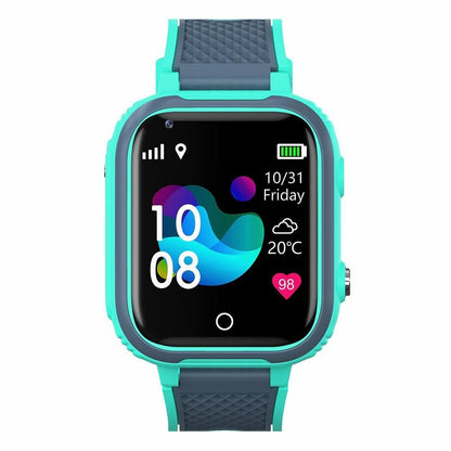 4G Kids Smart Watch with GPS Tracker Water-resistant Kids Cell Phone Watch -Green