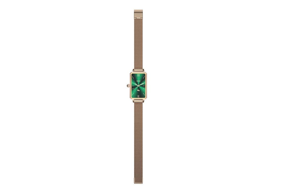 Smart Watch Women Fitness Tracker Sport Bracelet for Android iOS Phones-Gold