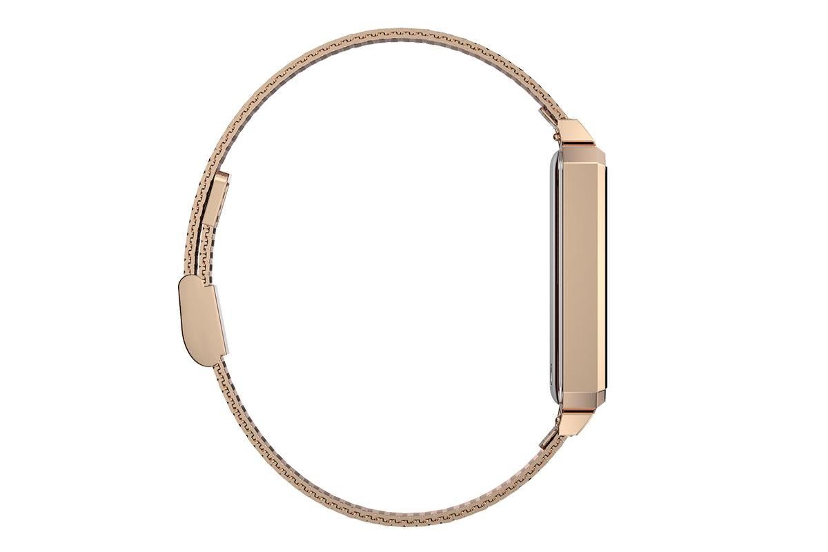 Smart Watch Women Fitness Tracker Sport Bracelet for Android iOS Phones-Gold