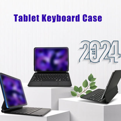 Tablet Keyboard Case Bluetooth Touchpad Keyboard for Pro 11 Inch Black