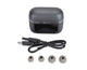 Language Translator Earbuds Bluetooth 5.3 Noise Reduction 74 Languages 70 Accent 4 Modes Wireless Translation Headset Sparkling Black