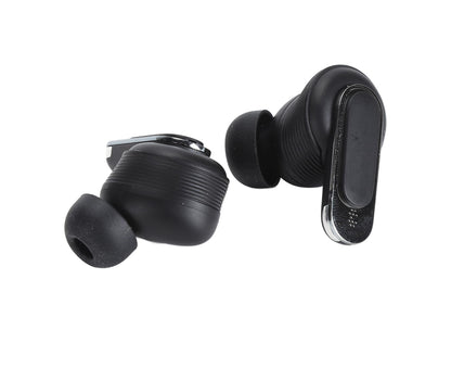 Language Translator Earbuds Bluetooth 5.3 Noise Reduction 74 Languages 70 Accent 4 Modes Wireless Translation Headset Sparkling Black