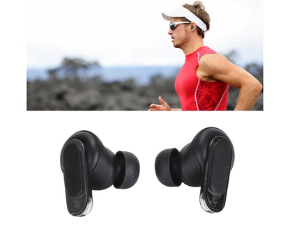 Language Translator Earbuds Bluetooth 5.3 Noise Reduction 74 Languages 70 Accent 4 Modes Wireless Translation Headset Sparkling Black