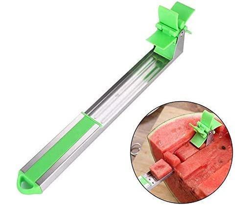 Watermelon Windmill Cutter - Stainless Steel Slicer - Green