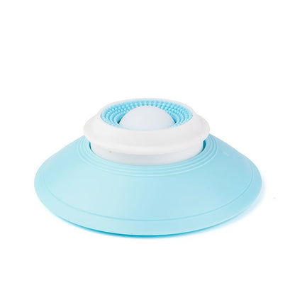 Pet Slow Feeder Bowl with Food Dispenser, Non-Slip, Universal Puzzle Feeder for Cats and Dogs - White