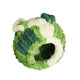 Thick Coral Fleece Winter Bird House with Plastic Frame & Metal Screw Hook for Budgies and Cockatiels - Green