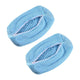2-Pack Washing Machine Shoe Wash Bags, Thick Chenille Lining Anti-Deformation Laundry Bags with Durable Zippers for Sneakers and Canvas Shoes - Blue