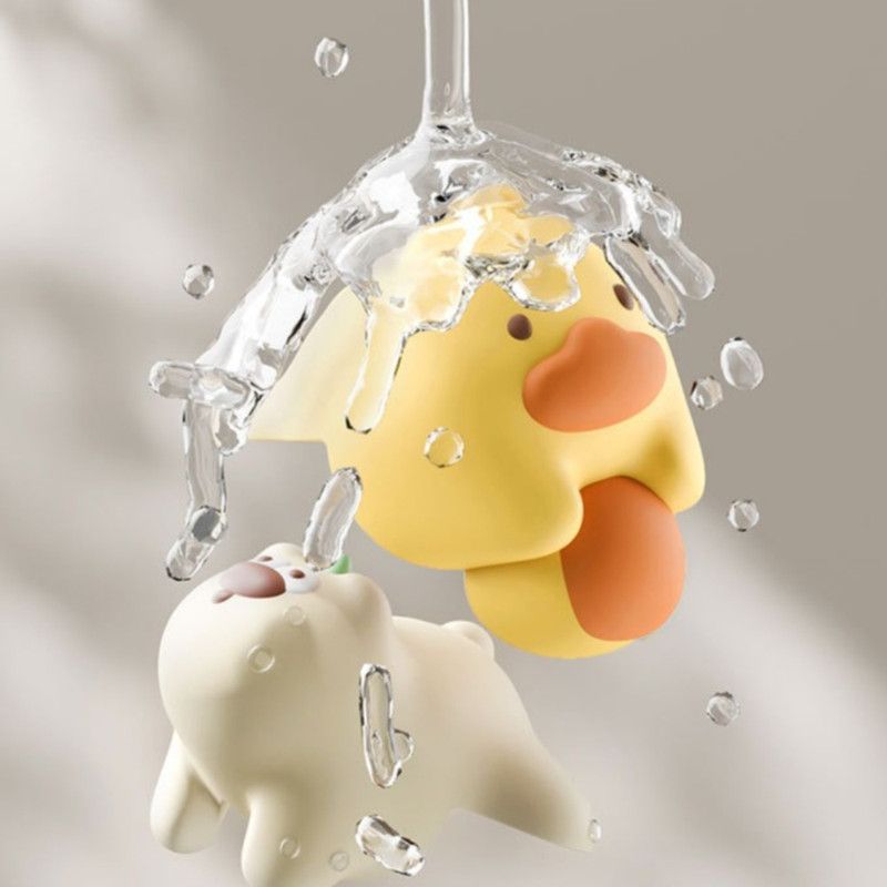 4-Pack Cartoon Animal Corner Guards, Safety Table Edge Protectors, Self-Adhesive PVC Anti-Collision Corner Pads—Yellow