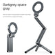 Multi-Axis Foldable Magnetic Phone Tripod Portable Travel MagSafe Compatible Cell Phone Desktop Mount Adjustable Angle Stand