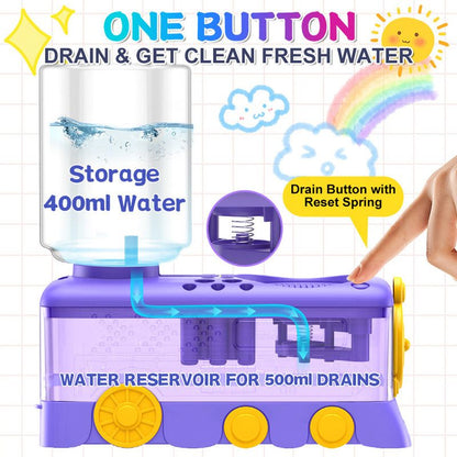 Automatic Water Change Brush Cleaner Cup