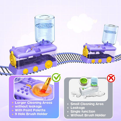 Automatic Water Change Brush Cleaner Cup