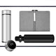 Luxury Corporate Gift Set Temperature Display Bottle Auto Umbrella Notebook, Premium Business Office Gift Hamper, All Weather Practical Employee Client Present-gray