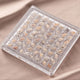 Acrylic Magnetic Seashell Display Box,Clear Sea Shell Display Box,Beach Magnet Storage Organizer Case for Seashell Diamond Beads,64 Grids,Transparent,1 Pack