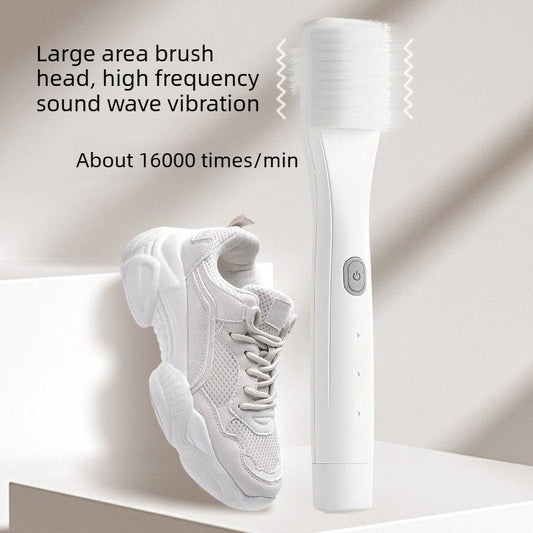 Electric Shoe Cleaner Brush – Automatic Sonic Scrubber for Sneakers, Portable White Shoe Polishing Tool