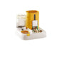 Ceramic Automatic Pet Feeder Double Water Bowl