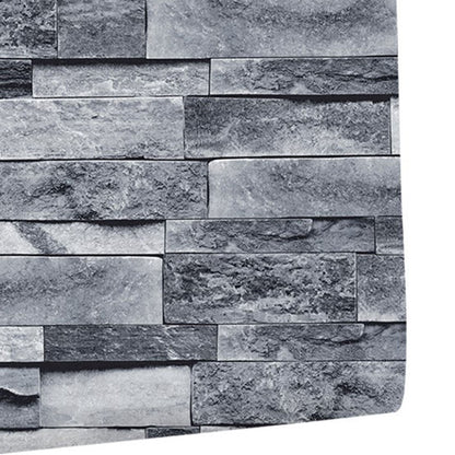 Self Adhesive Wallpaper 3D Simulation Brick Designed Thickened Paper Wall Stickers for Decoration