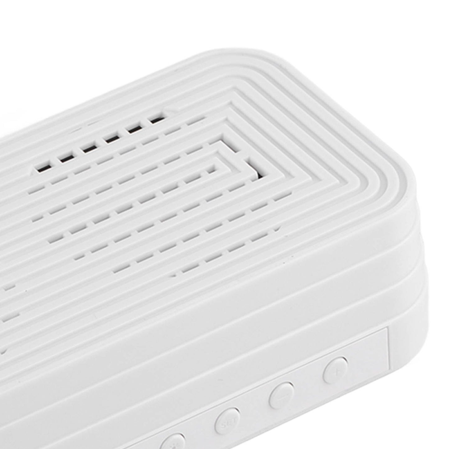 Alarm Clock Bluetooth Speaker High Volume Multifunctional Portable Mini Wireless Speaker for Outdoor and Home White