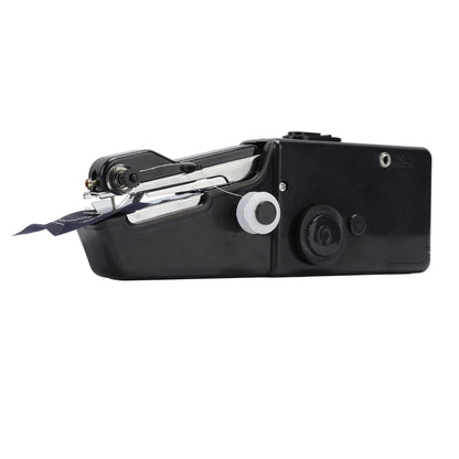 Handheld Sewing Machine Smoothing Stitching Portable Electric Sewing Tool for Home Travel Black