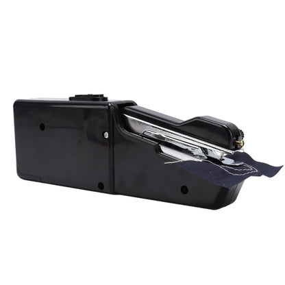 Handheld Sewing Machine Smoothing Stitching Portable Electric Sewing Tool for Home Travel Black