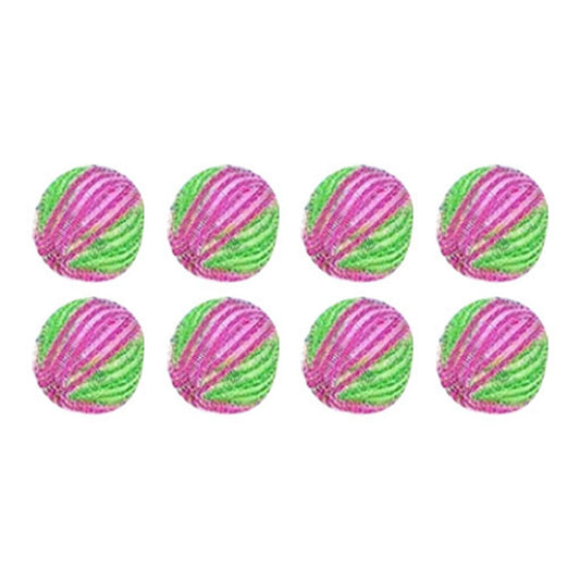 8Pcs Pet Hair Remover Balls Nylon Round Efficient Laundry Lint Remover Balls for Household Laundry