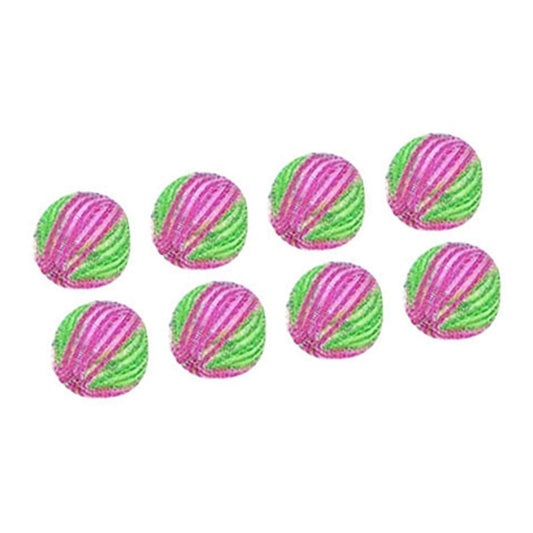 8Pcs Pet Hair Remover Balls Nylon Round Efficient Laundry Lint Remover Balls for Household Laundry
