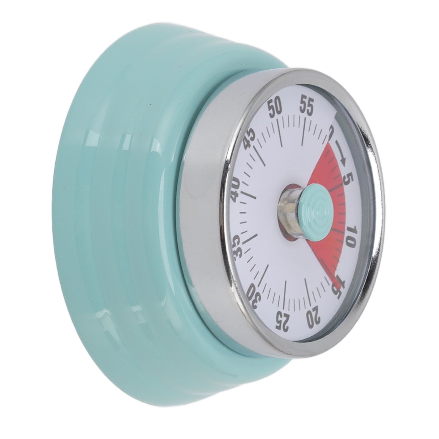 Magnet Circular Timer 60 Minute Visual Countdown Timer for Teachers Classroom Kids Homework Reading Adults Cooking Office Gym Light Green