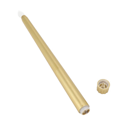 4 Pcs LED Candles Smoke Free Flameless Safe Environmentally Friendly Warm Light Electric LED Taper Candle Gold