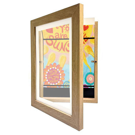 Children's Art Wooden Frame Photo Frame Decorative Photo Frame Kids Art Frames