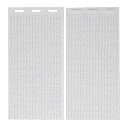 2 Pcs Silicone Beeswax Mold 5.4mm for Beeswax Foundation Sheets Press Embosser Machine