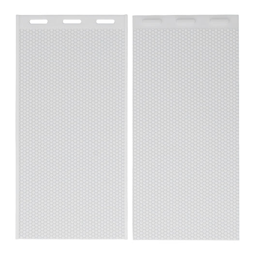 2 Pcs Silicone Beeswax Mold 5.4mm for Beeswax Foundation Sheets Press Embosser Machine