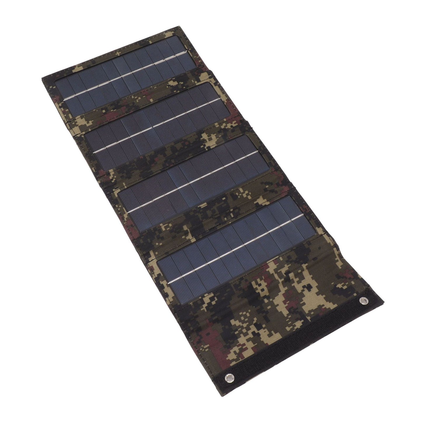 40W 4 Fold Solar Panel Charging Bag Folding Bag Foldable Monocrystalline Solar Panel Charger for Outdoor Camping Hiking Emergency Charging Camouflage