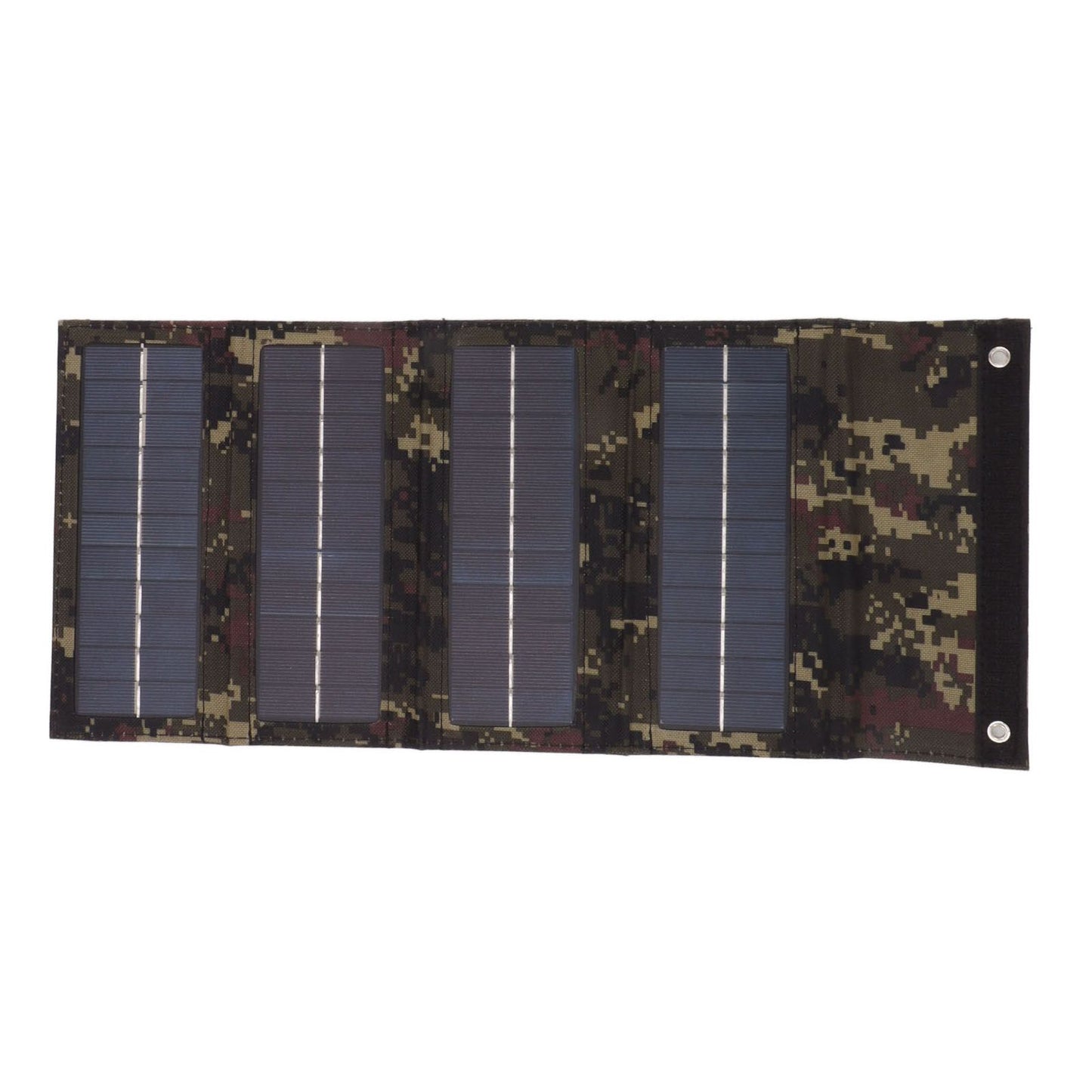 40W 4 Fold Solar Panel Charging Bag Folding Bag Foldable Monocrystalline Solar Panel Charger for Outdoor Camping Hiking Emergency Charging Camouflage