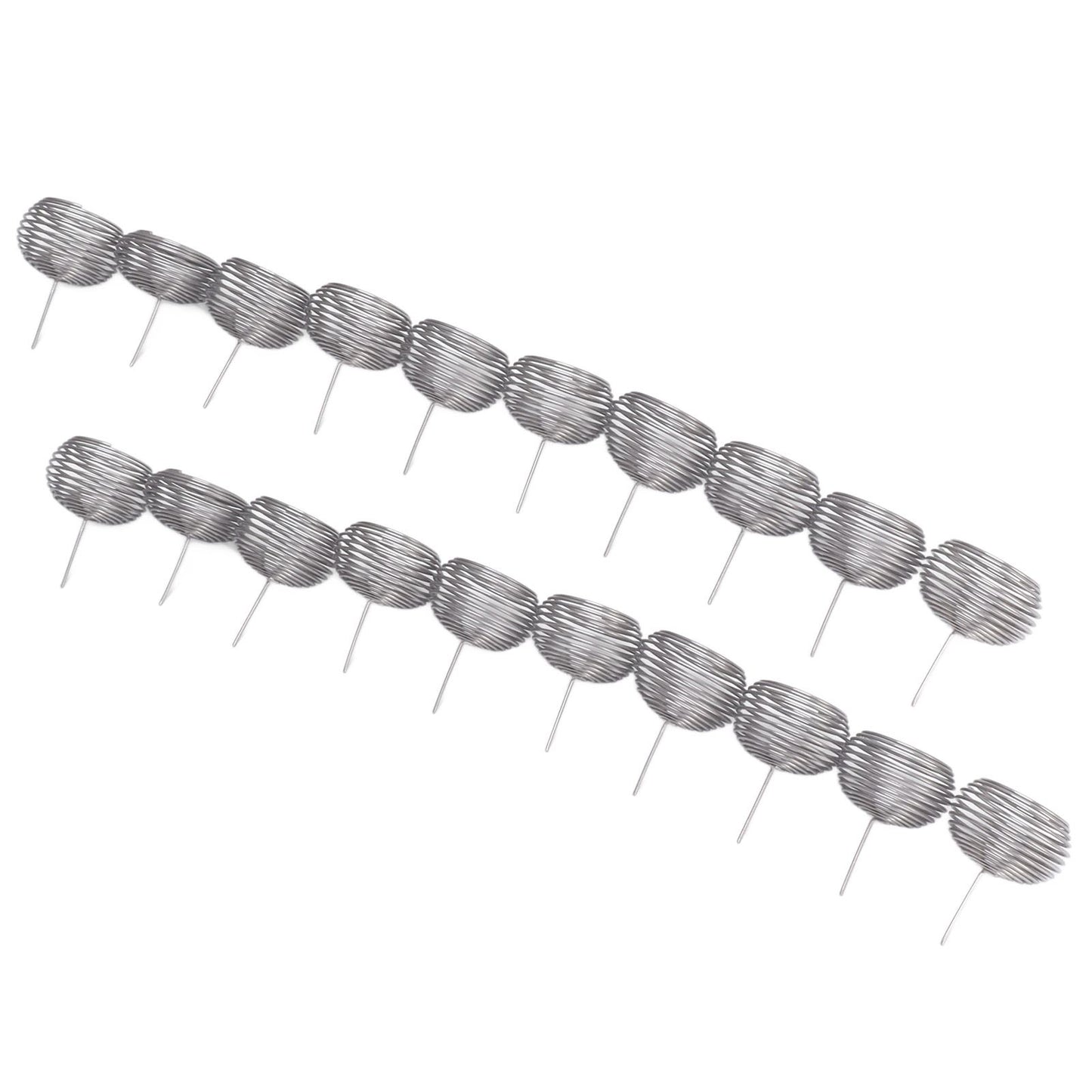 100pcs Bonsai Fertilizer Basket Stainless Steel Spherical Nutrition Box Tools for Succulent Orchid