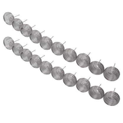 100pcs Bonsai Fertilizer Basket Stainless Steel Spherical Nutrition Box Tools for Succulent Orchid