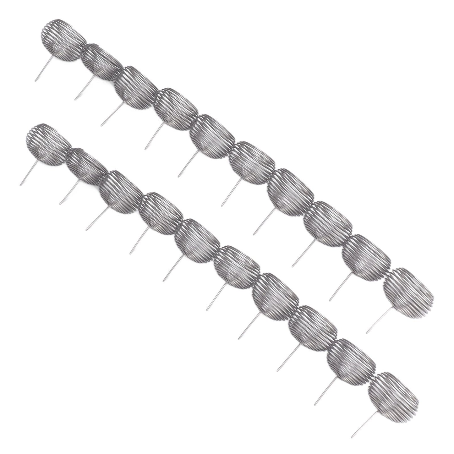 100pcs Bonsai Fertilizer Basket Stainless Steel Spherical Nutrition Box Tools for Succulent Orchid