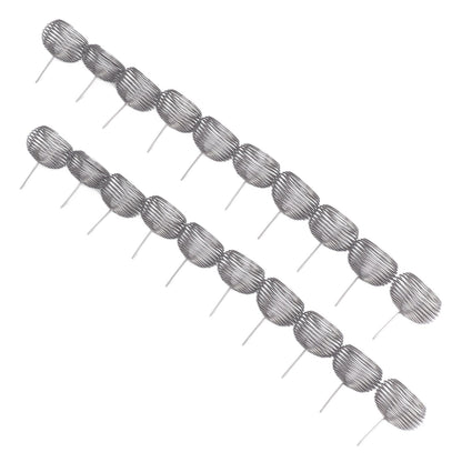 100pcs Bonsai Fertilizer Basket Stainless Steel Spherical Nutrition Box Tools for Succulent Orchid