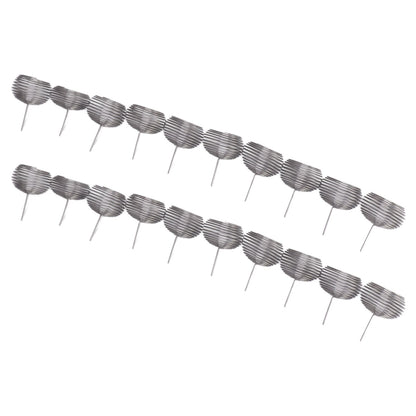 100pcs Bonsai Fertilizer Basket Stainless Steel Spherical Nutrition Box Tools for Succulent Orchid